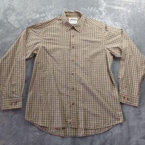 Mountain Khakis Flannel Shirt‎ Men Medium Multicolor Check Plaid Cowboy Western